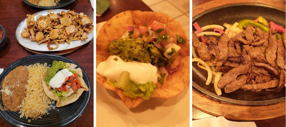 Arandas Mexican Restaurant Menu